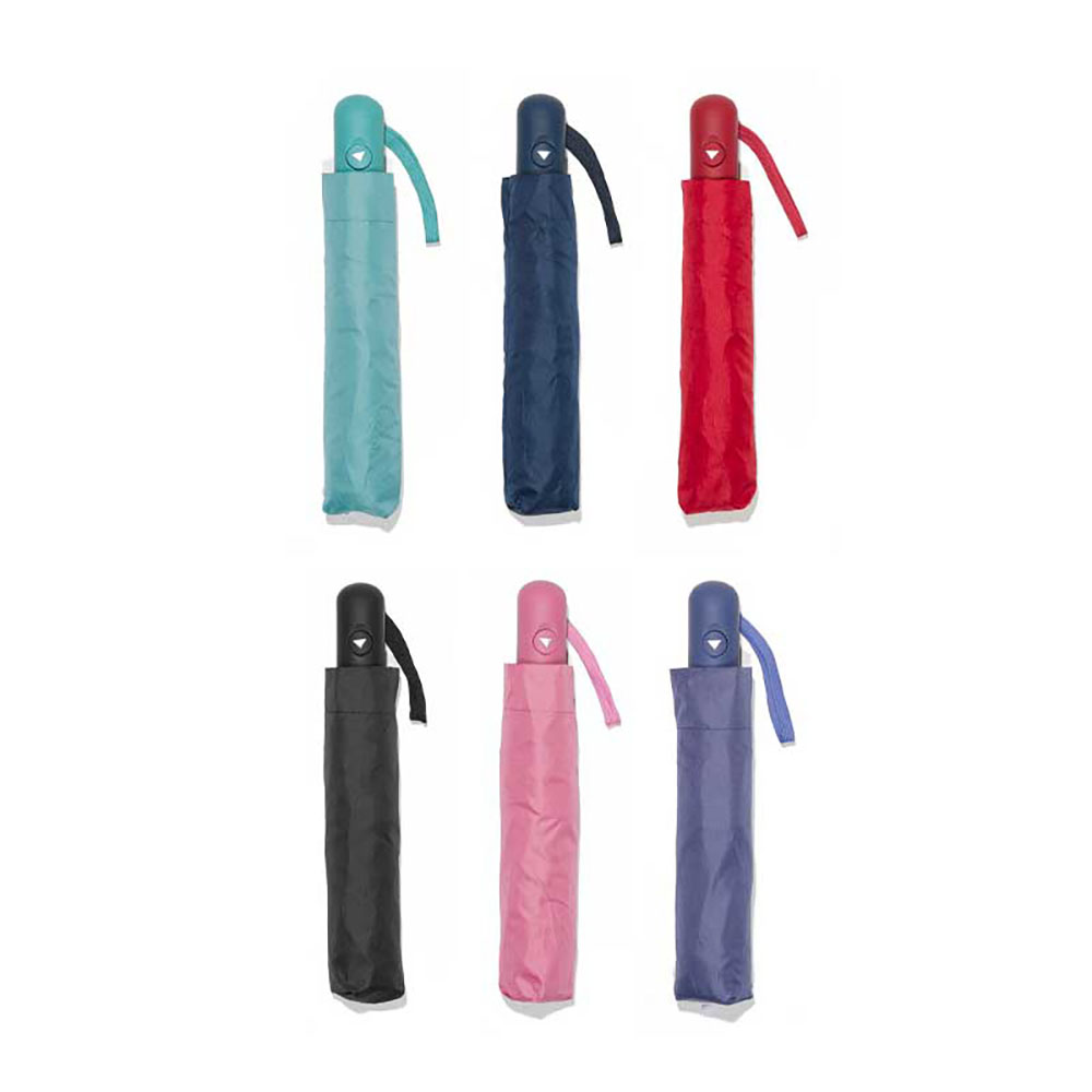 Gallotti Ombrello Mini In Pongee Con Apertura Automatica - 6 Colori