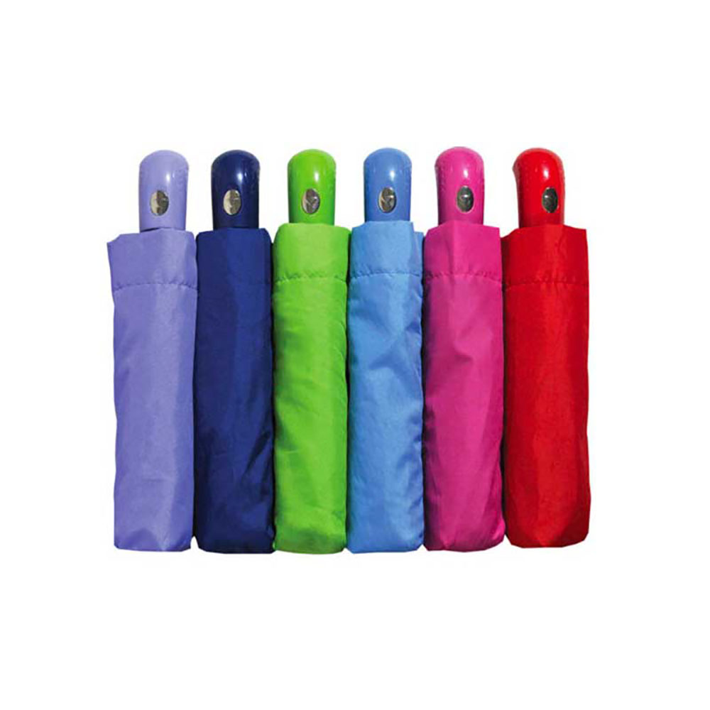 Idea Pioggia Ombrello Mini Fiberglass Con Apertura Automatica - 6 Colori