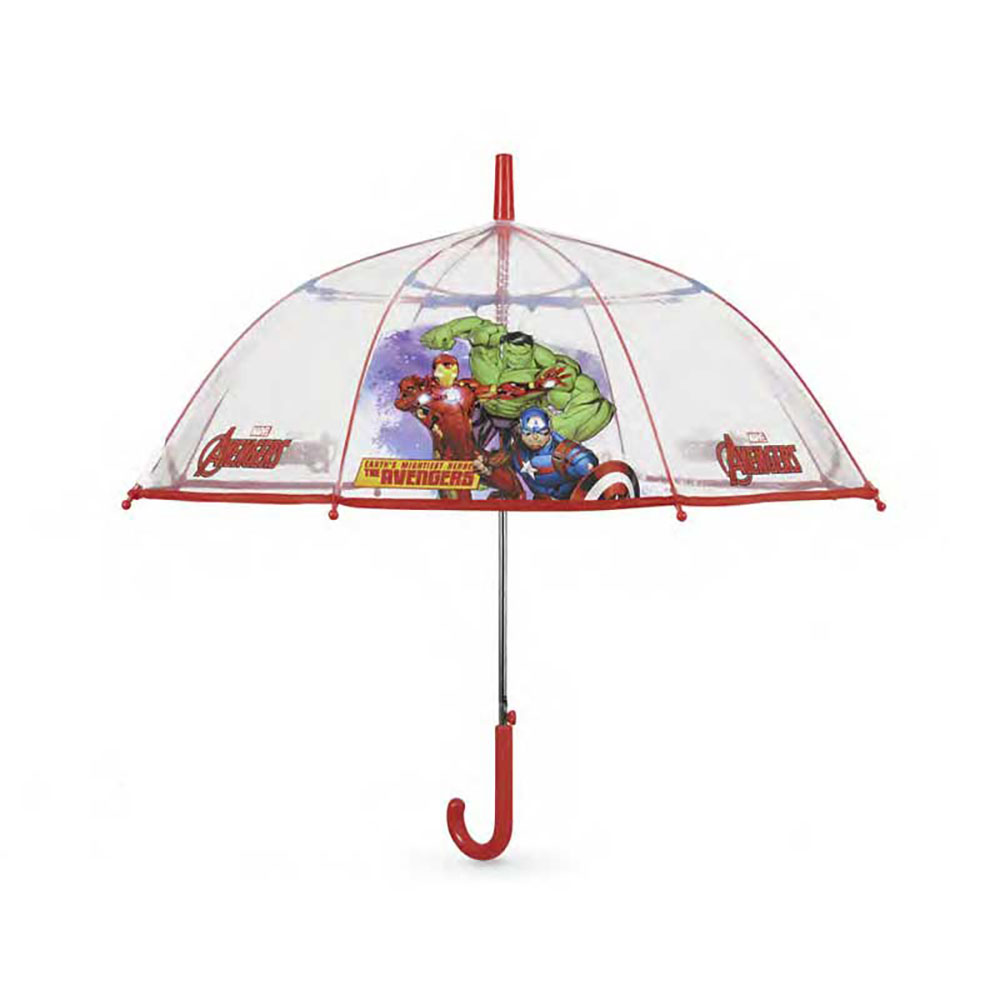 Perletti Ombrello Bimbo A Cupola Avengers Diametro 75 Cm