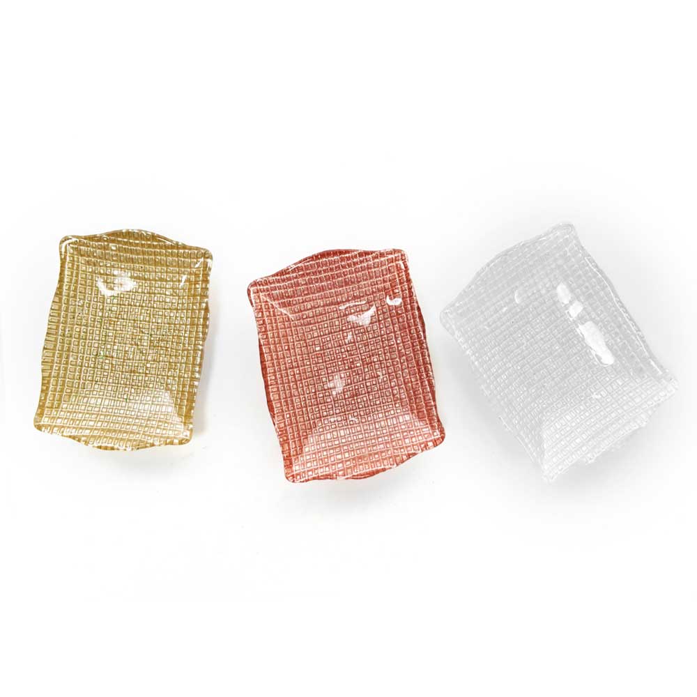 Mercury Centrotavola In Vetro - 3 Colori