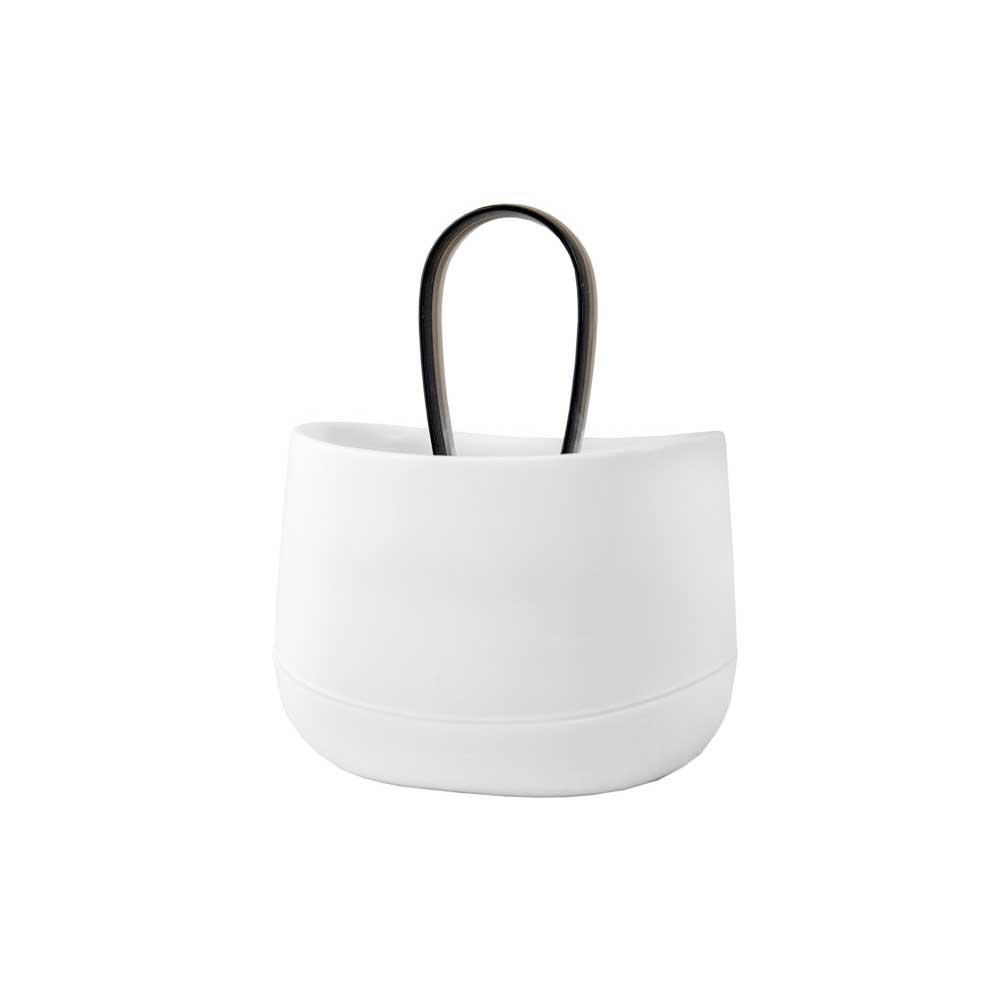 Belli E Forti Scolaposate Gaia In Plastica Colore Bianco 16,5X12X20H Cm