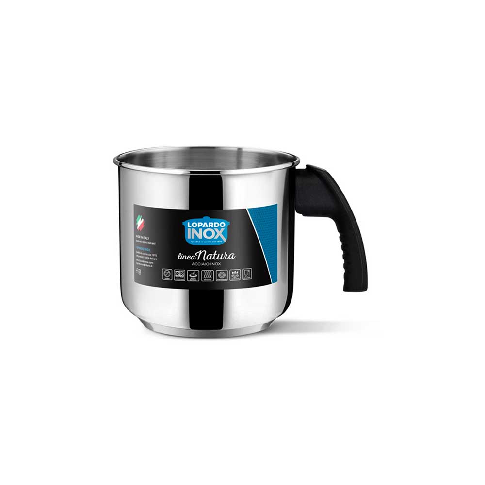 Leopardo Natura Bollilatte In Acciaio Inox Diametro 10 Cm