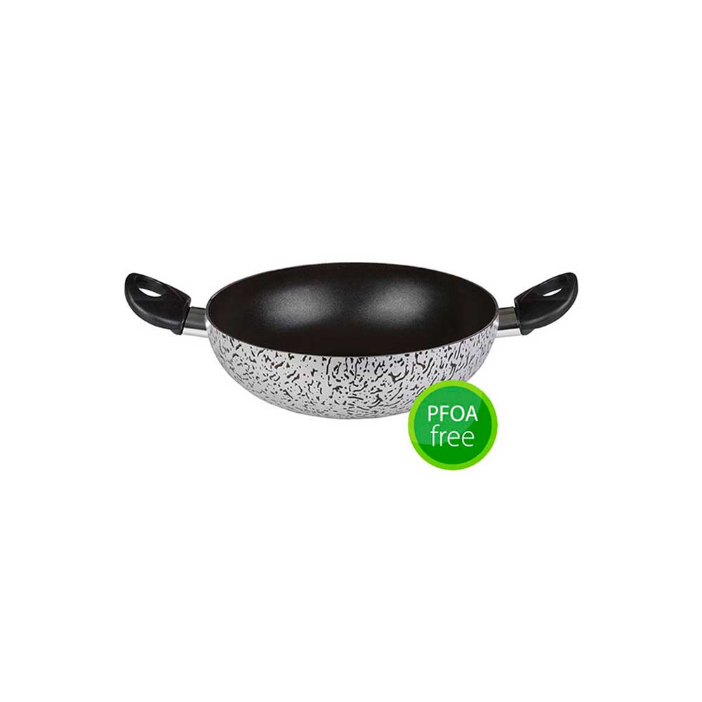 Pentalux Tegame Alto Argentia Line In Alluminio Con 2 Manici Diametro 20 Cm