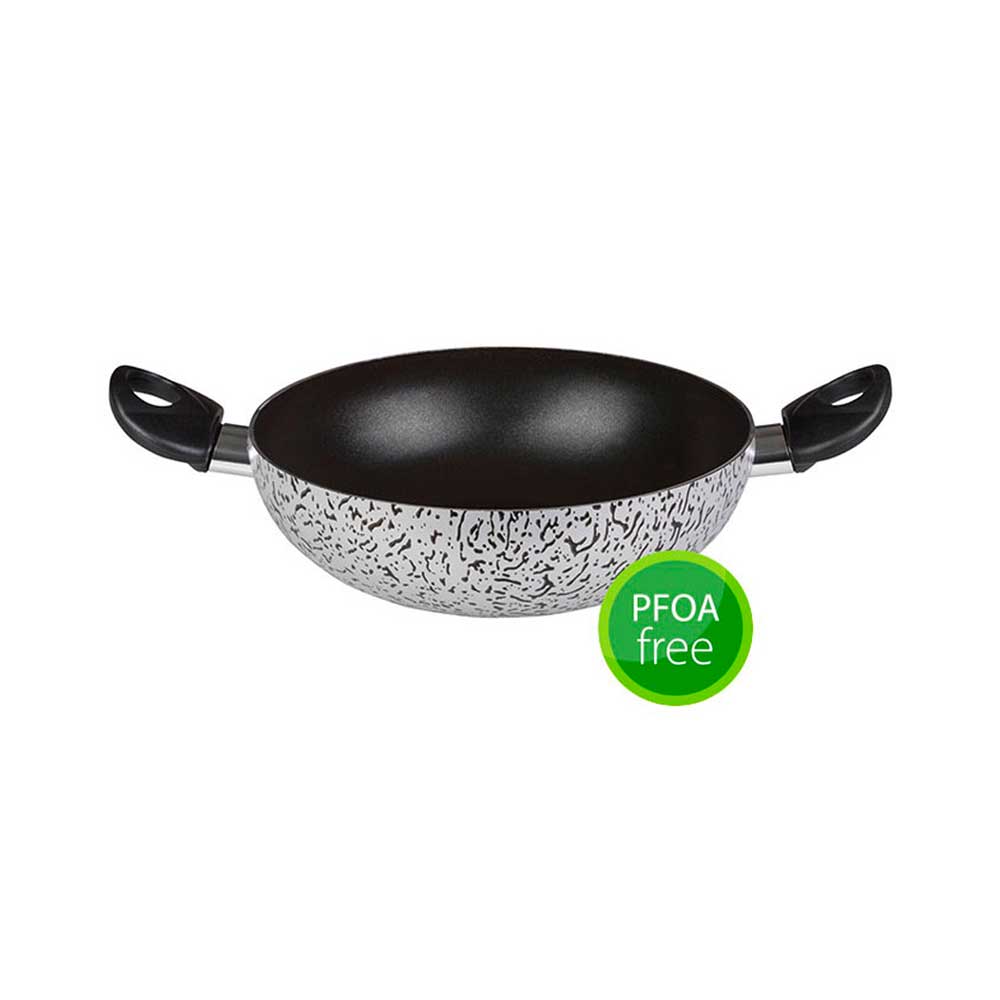 Pentalux Tegame Alto Argentia Line In Alluminio Con 2 Manici Diametro 28 Cm