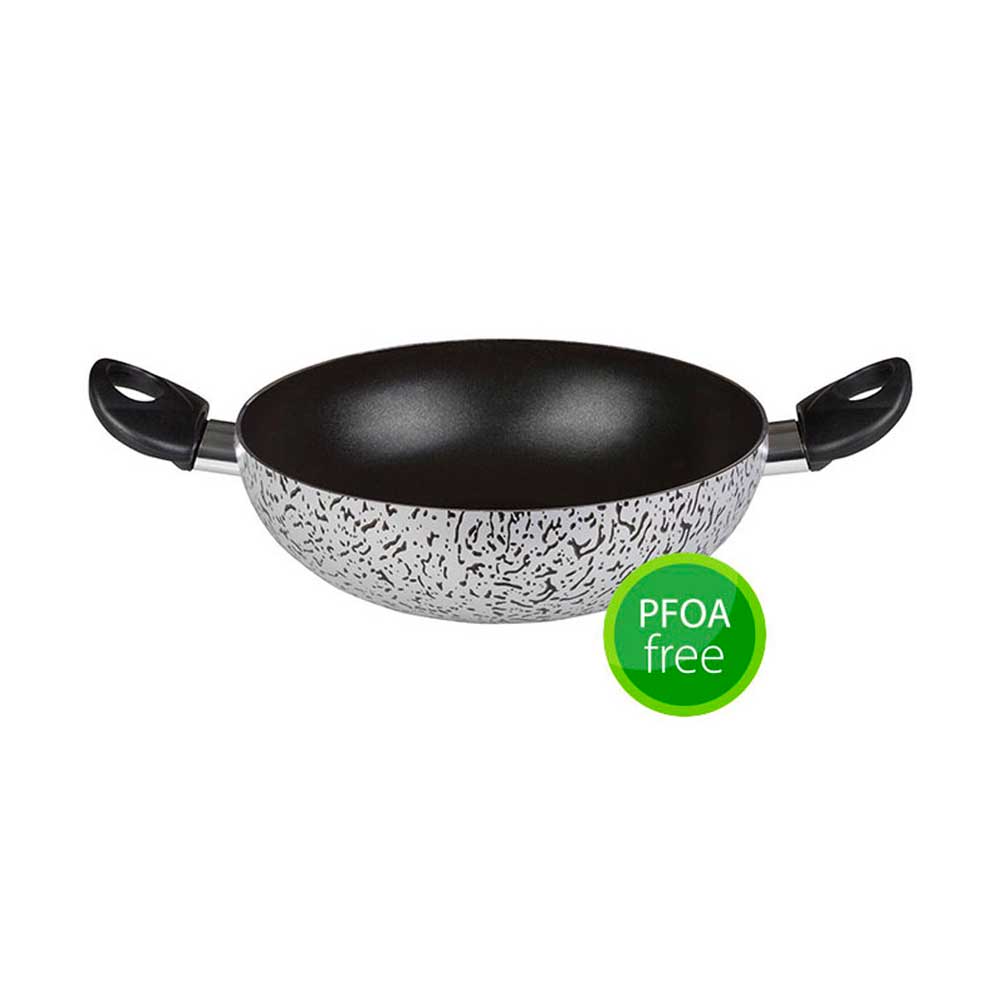 Pentalux Tegame Alto Argentia Line In Alluminio Con 2 Manici Diametro 30 Cm
