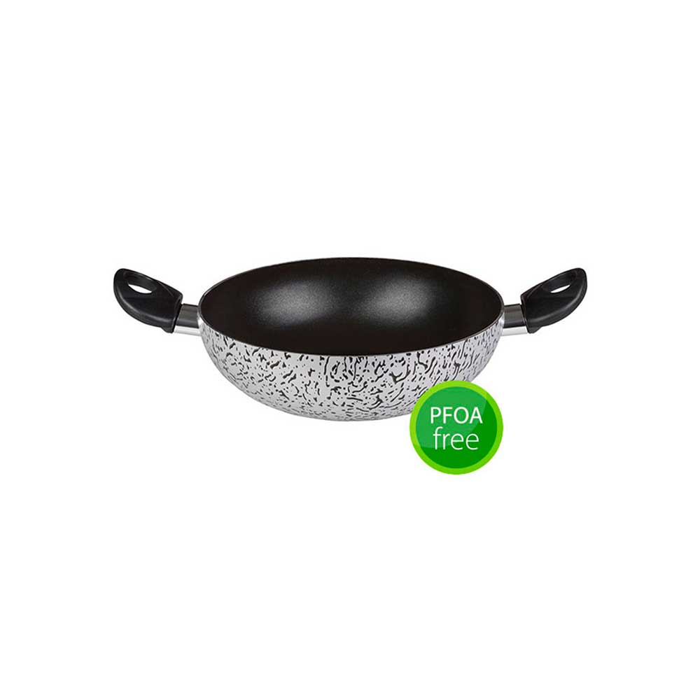 Pentalux Tegame Alto Argentia Line In Alluminio Con 2 Manici Diametro 22 Cm