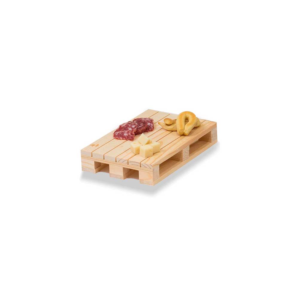 Meeting Tagliere Pallet In Legno 15X40 Cm