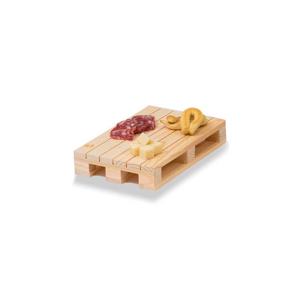 Meeting Tagliere Pallet In Legno 20X40 Cm