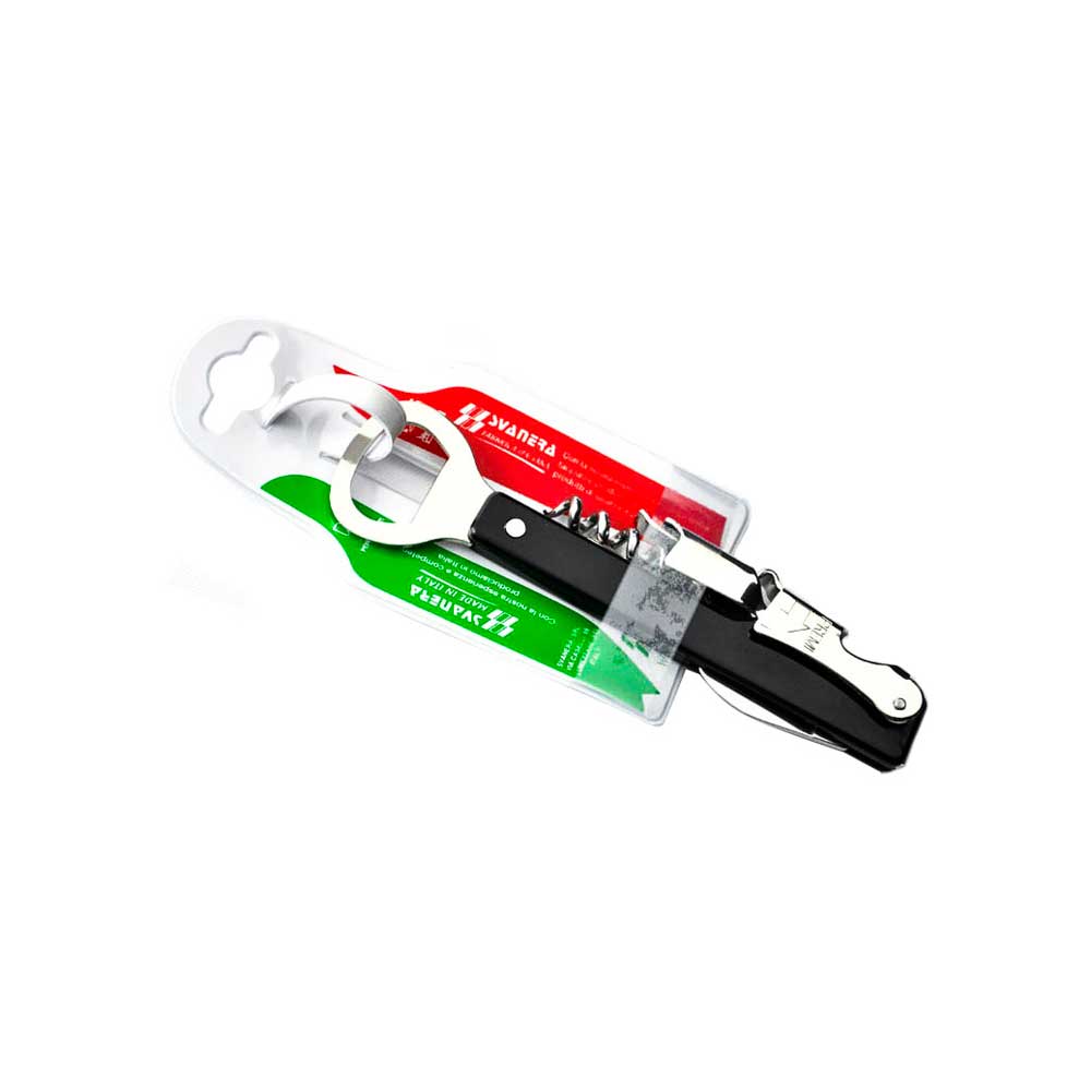 Svanera Levatappo Cameriere Jo Con Rivestimento In Nylon Colore Nero