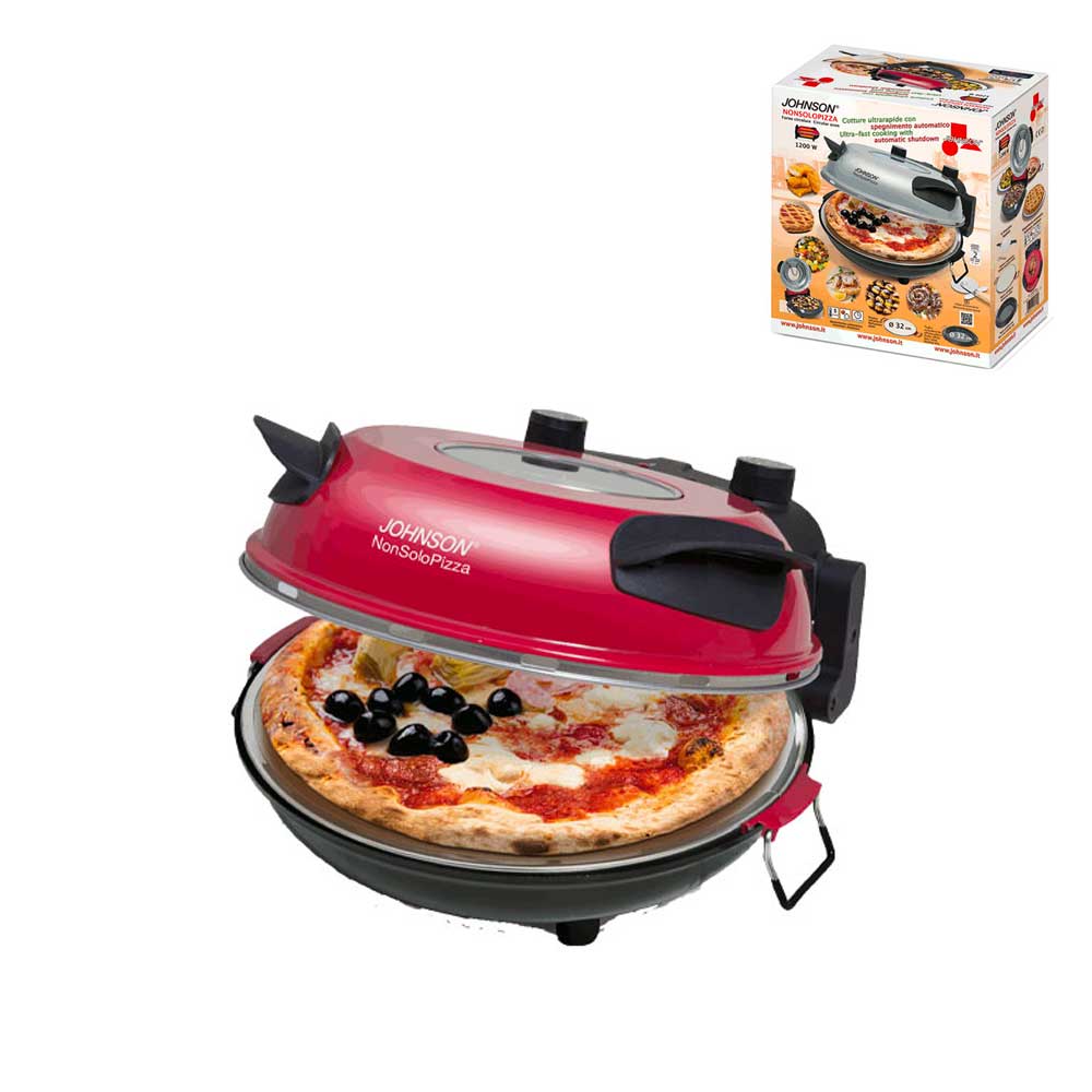 Johnson Forno Circolare Non Solo Pizza 1200 W Diametro 32 Cm
