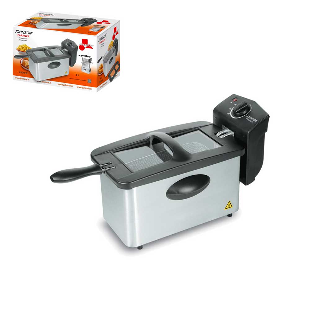 Johnson Friggitrice Elettrica Paranza 3 Lt 2000 W
