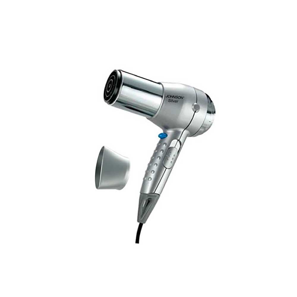 Johnson Phon Asciugacapelli Silver 1600 W