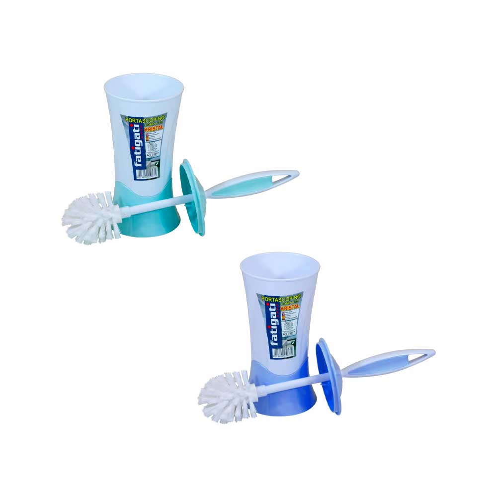 Fatigati Portascopino Completo Kristal In Plastica - 2 Colori