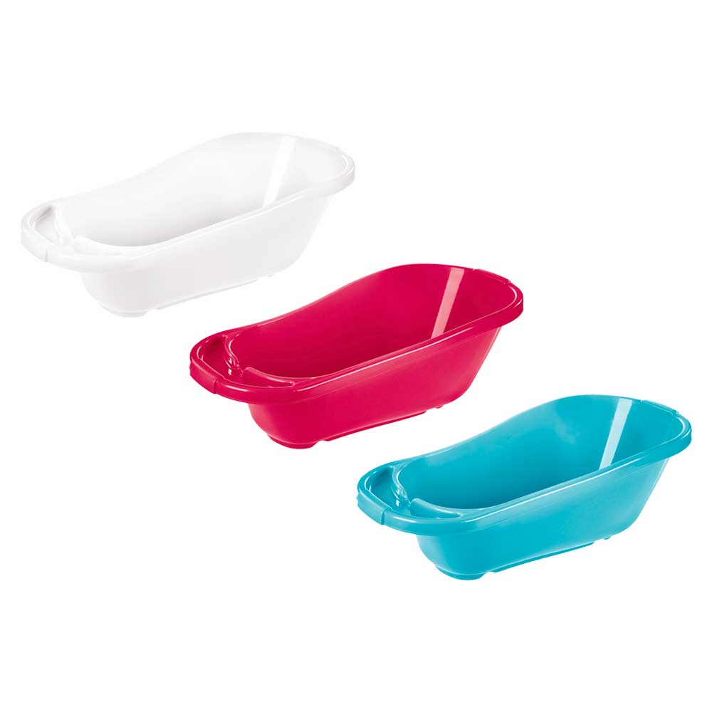 Tontarelli Vasca Da Bagno Per Bimbi In Plastica 23 Lt 79X41X27H Cm - 3 Colori