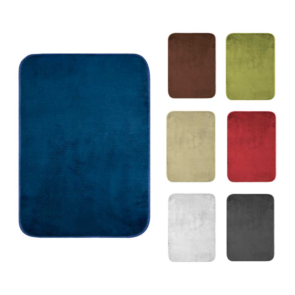 Gamex Tappeto Merlino Antiscivolo In Microfibra Ultrassorbente 50X33 Cm - 7 Colori