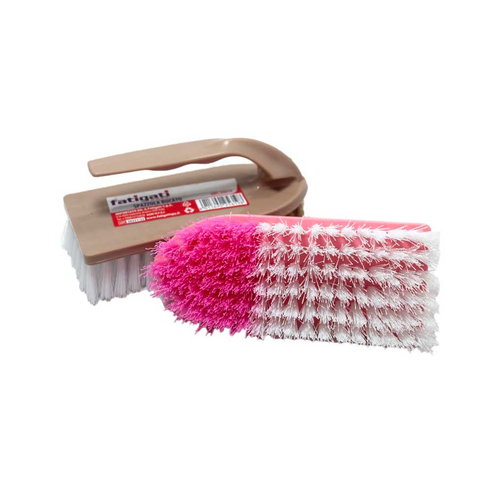 Fatigati Spazzola Bucato In Plastica Con Manico - 2 Colori