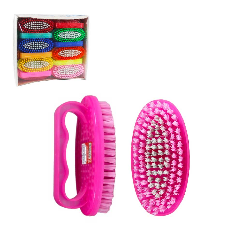 Fatigati Spazzola Bucato In Plastica Con Manico - 6 Colori