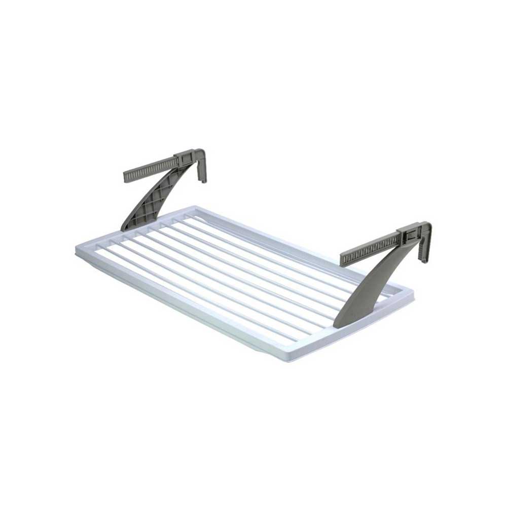 Bama Stendino Da Balcone E' Vento In Plastica Stenditura 10 Mt 107,5X55,5 Cm