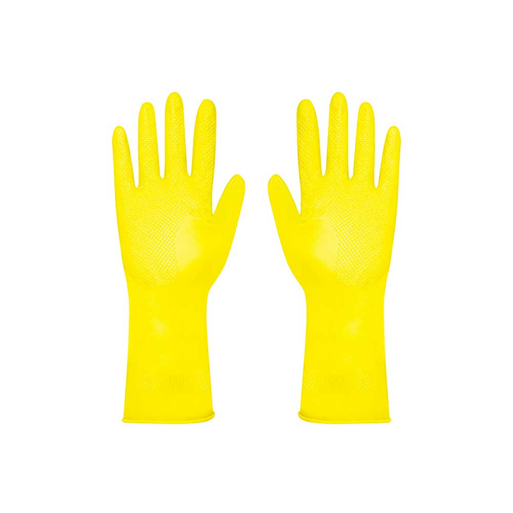 Smilex Skin Vania Guanti In Lattice Felpati Colore Giallo Taglia XL