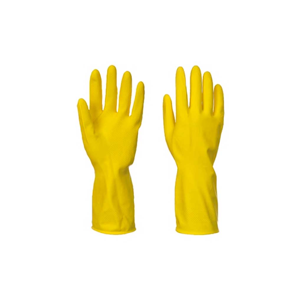  C.S.C Guanti In Lattice Colore Giallo Taglia XL