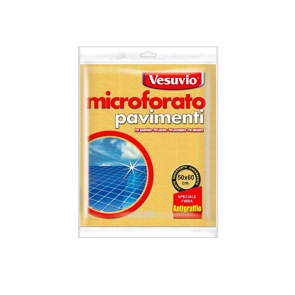Vesuvio Panno Microforato In Microfibra Per Pavimenti 50X60 Cm