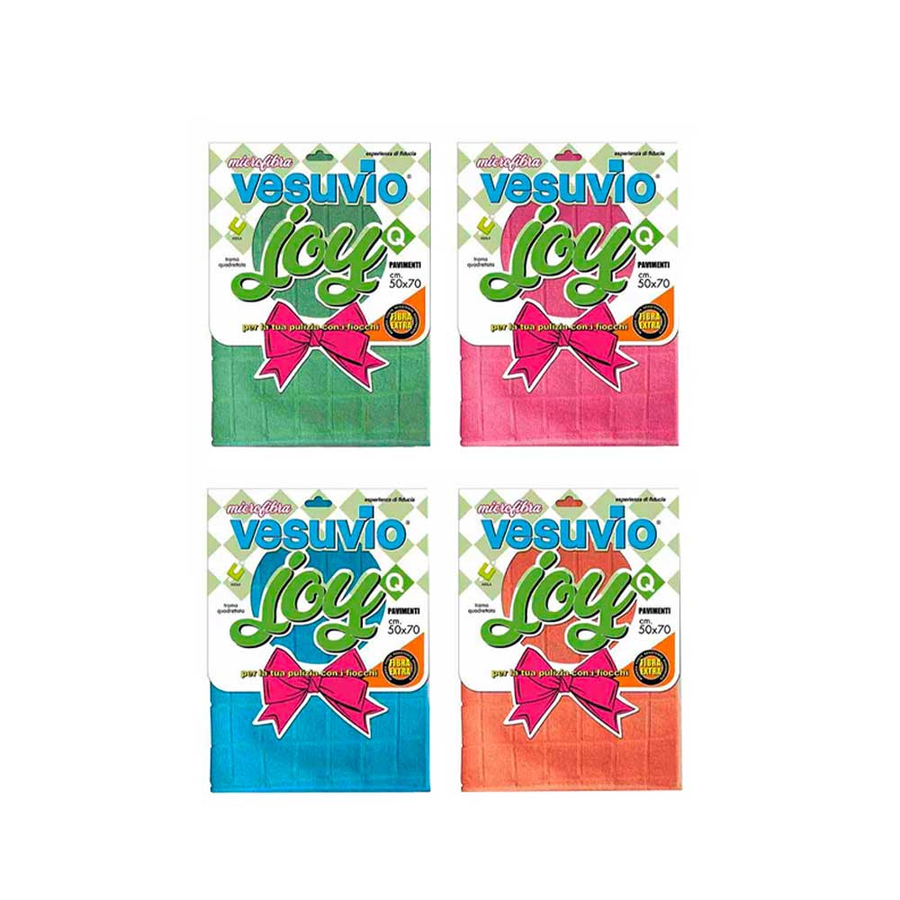 Vesuvio Panno Micro Joy Quadrettato In Microfibra 50X70 Cm - 4 Colori