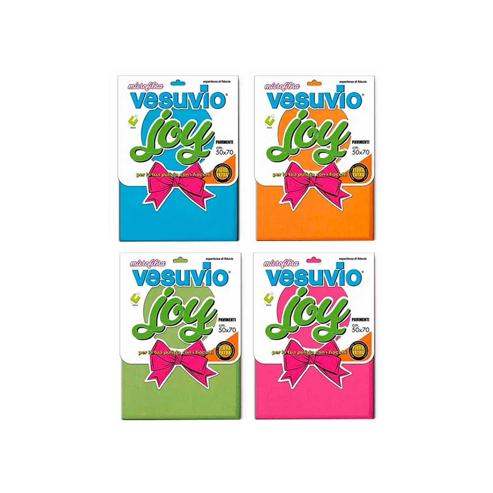 Vesuvio Panno Micro Joy Liscio In Microfibra 50X70 Cm - 4 Colori