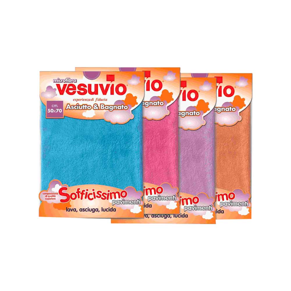 Vesuvio Panno Sofficissimo In Microfibra 50X70 Cm - 4 Colori