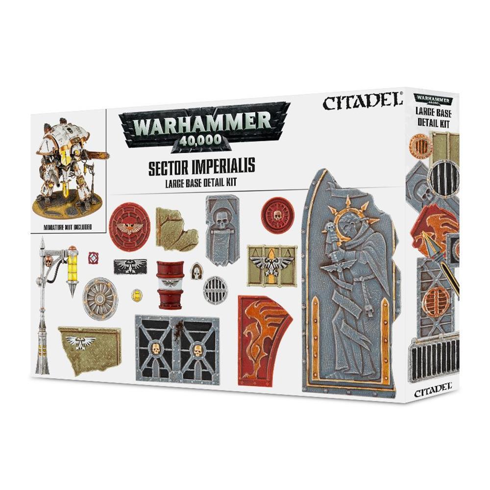 Warhammer 40,000 Sector Imperialis ベース Sector Imperialis 32mm Round Bases