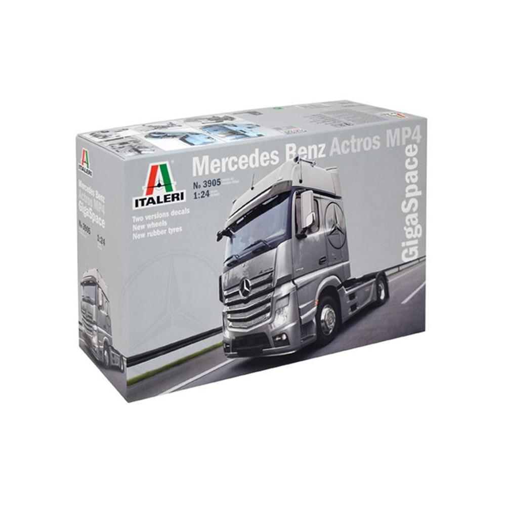ITALERI SUPER ACTROS プラモデル 1/24 Steel Models