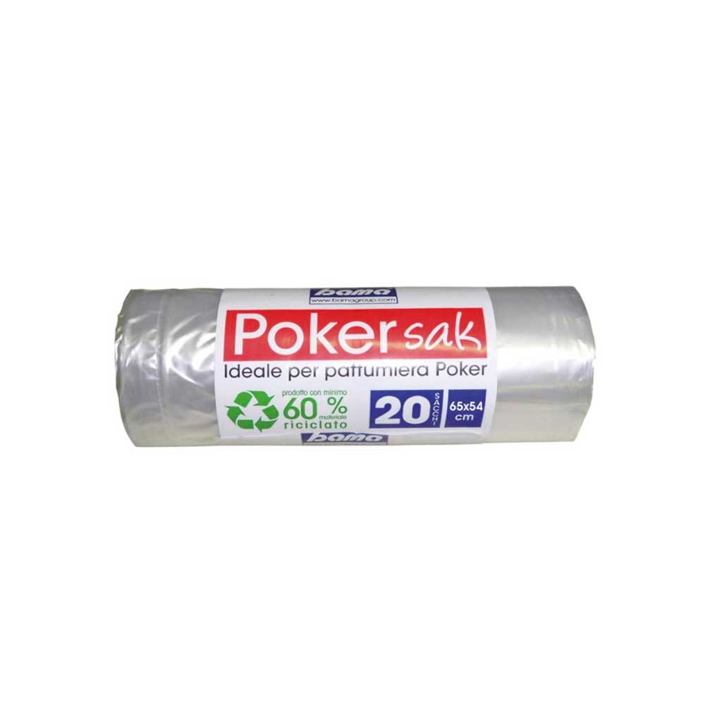 Bama 20 Poker Sak Ideali Per Pattumiera Poker 65X54 Cm