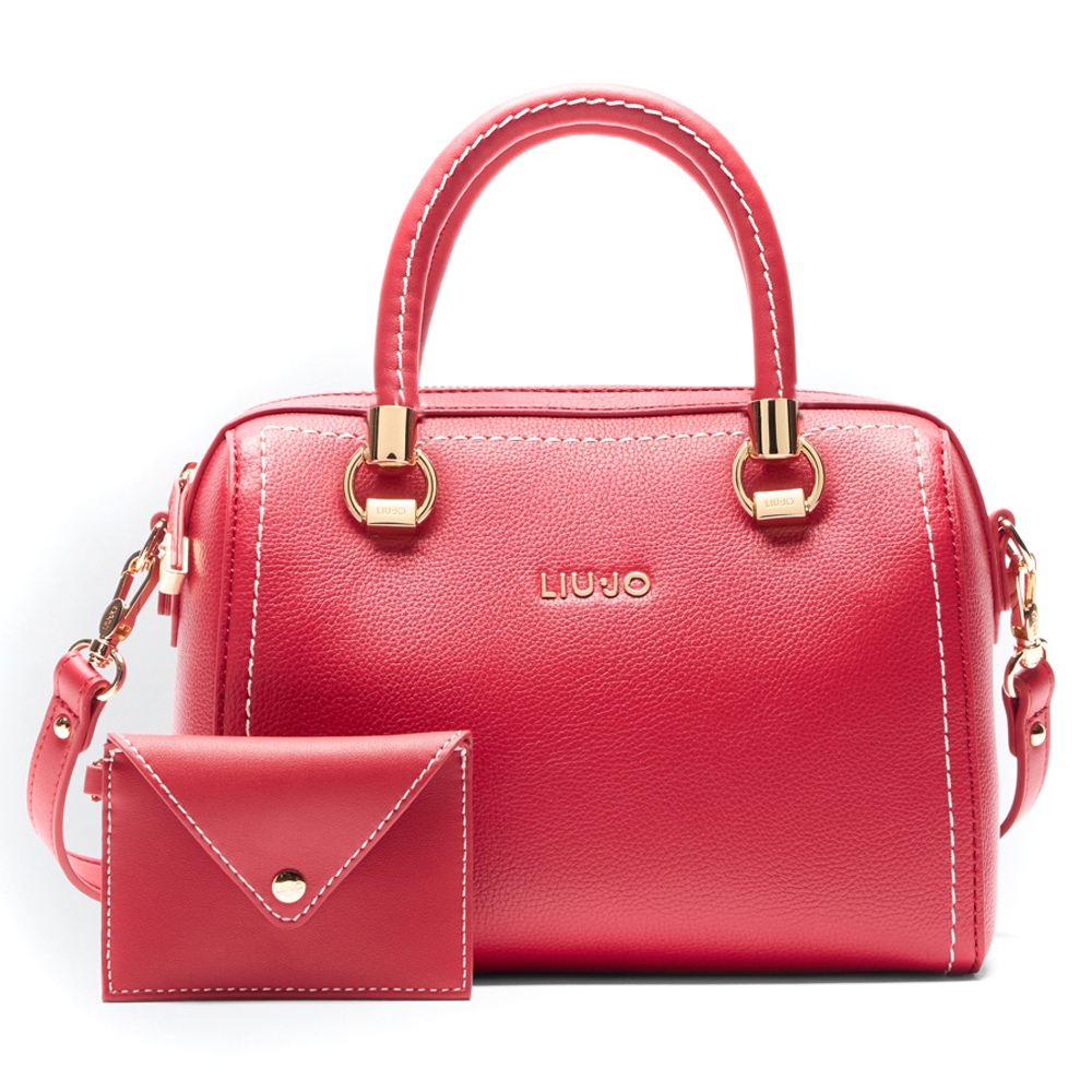 Liu Jo Manhattan Bauletto AA5160 E0058 Rosso Pompeiano