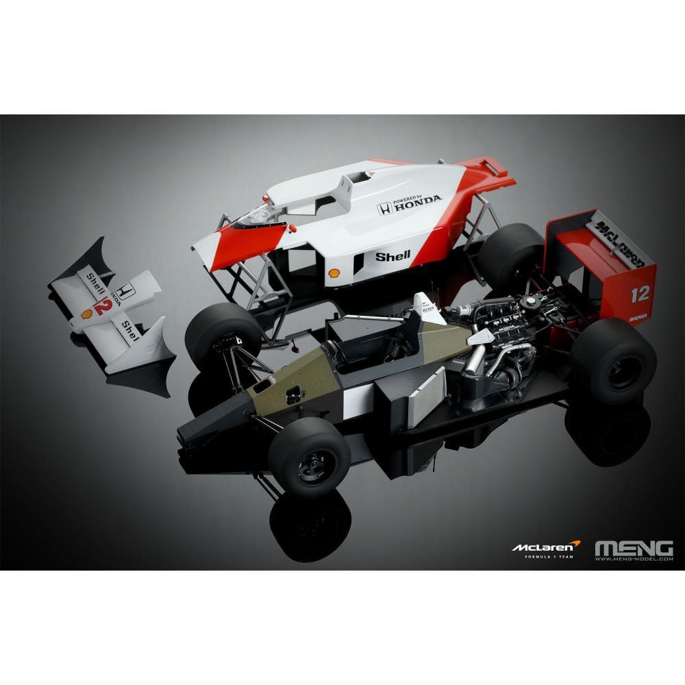 【未組立】MENG 1/12 マクラーレン MP4/4 1988 1988 McLaren MP4/4 Formula 1 Race Car (New Tool) 1/12 Meng Model