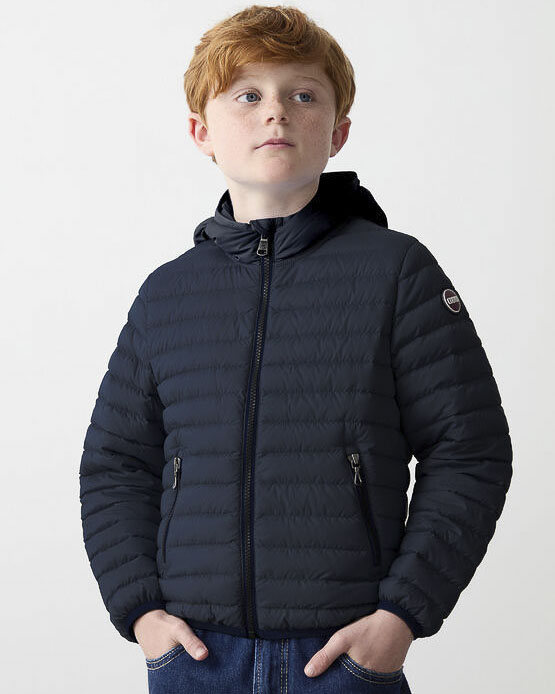 Piumino Colmar Originals blu con cappuccio fisso 