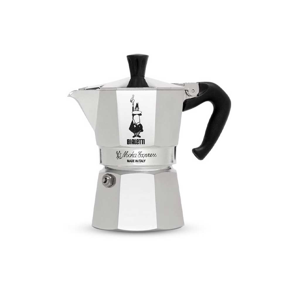 Bialetti Caffettiera Moka Express In Alluminio 6 Tazze