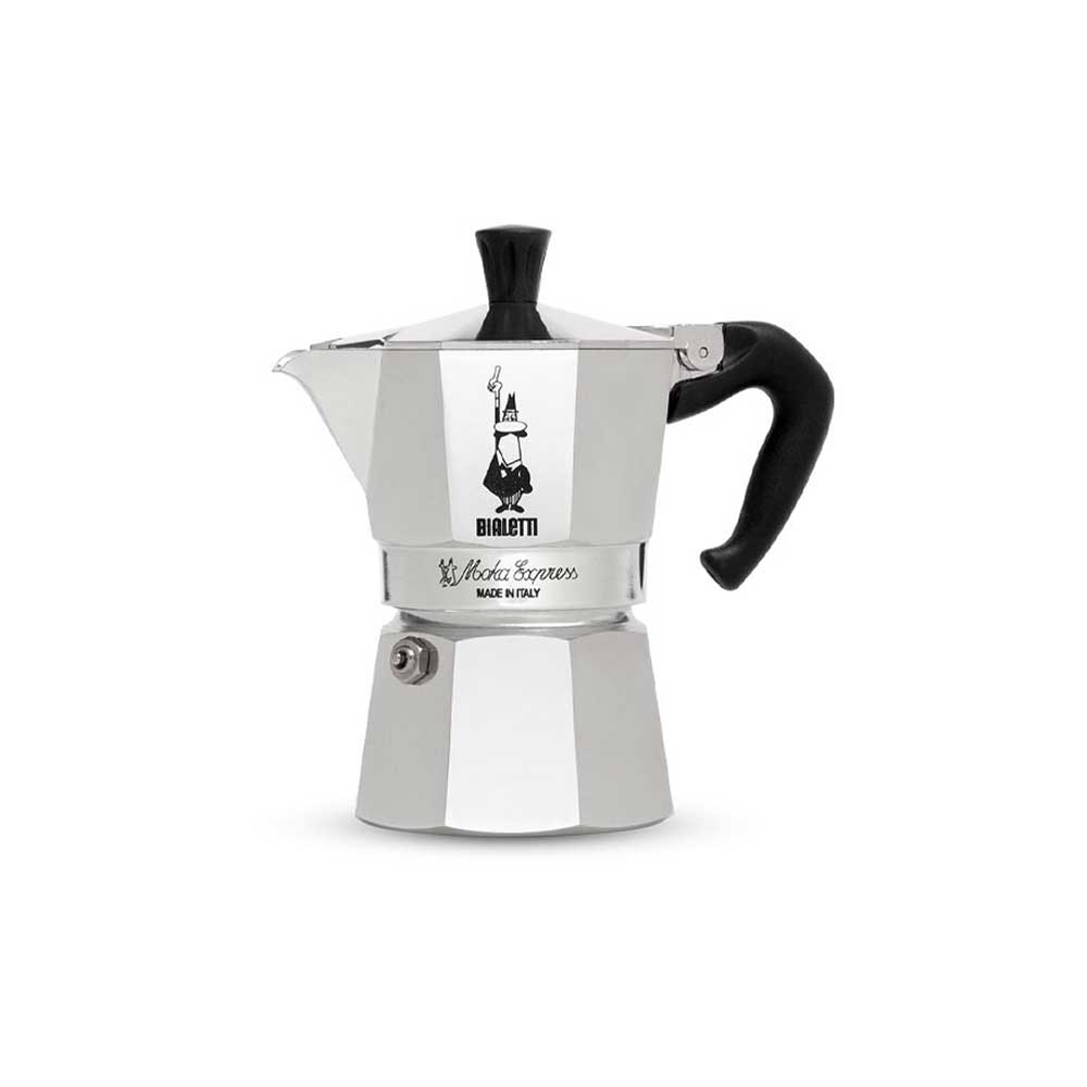 Bialetti Caffettiera Moka Express In Alluminio 4 Tazze