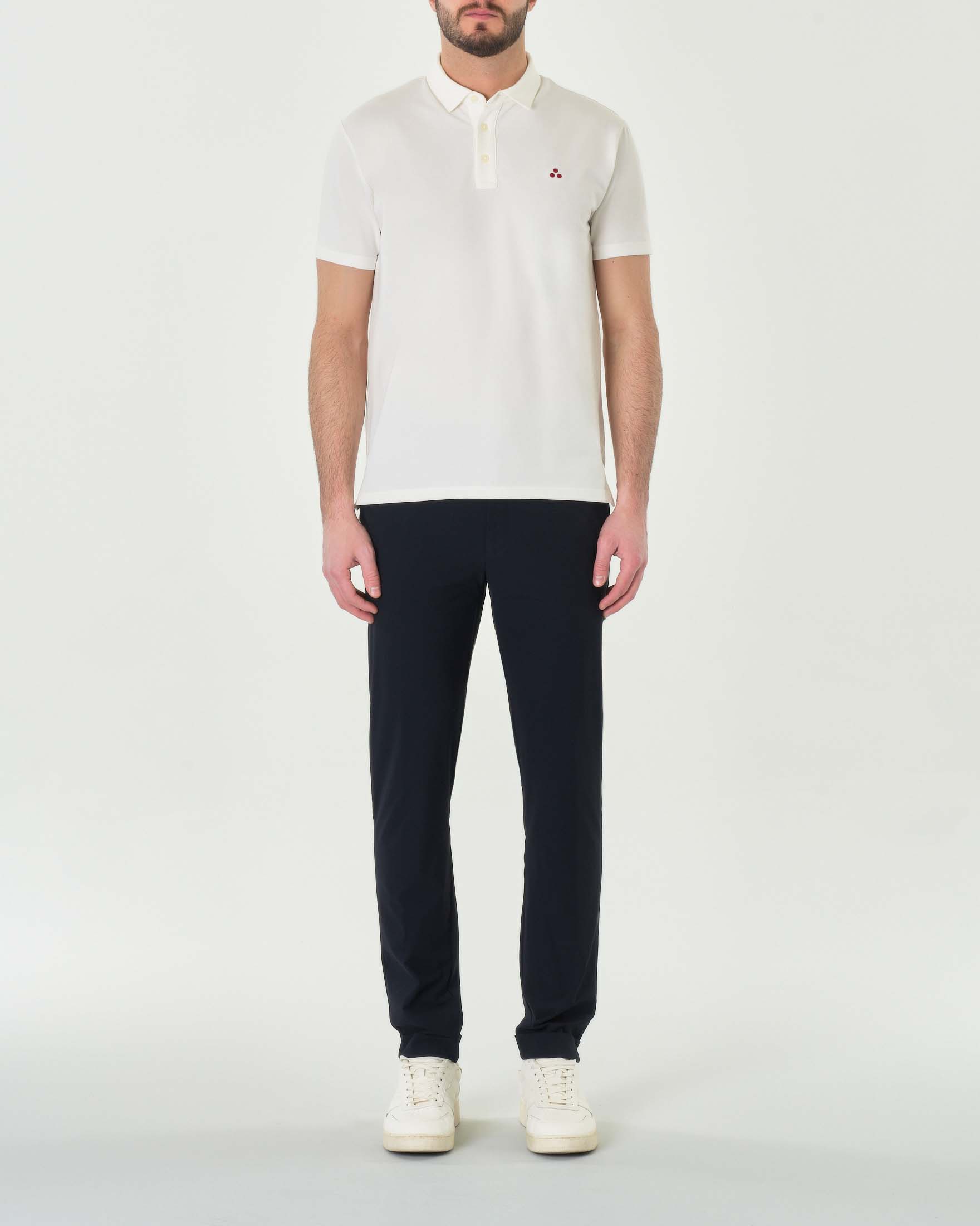 Pantalone Chino Revo blu notte in tessuto tecnico stretch