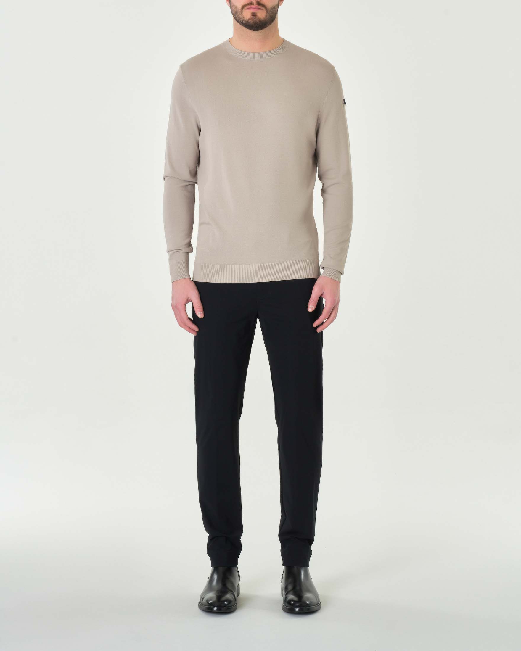 R.R.D. — Pantaloni chino R.R.D. neri Chino Jo in tessuto tecnico stretch