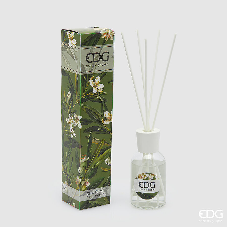 Diffusore Profumo a Bastoncini 100 ml. Olive Flower Edg