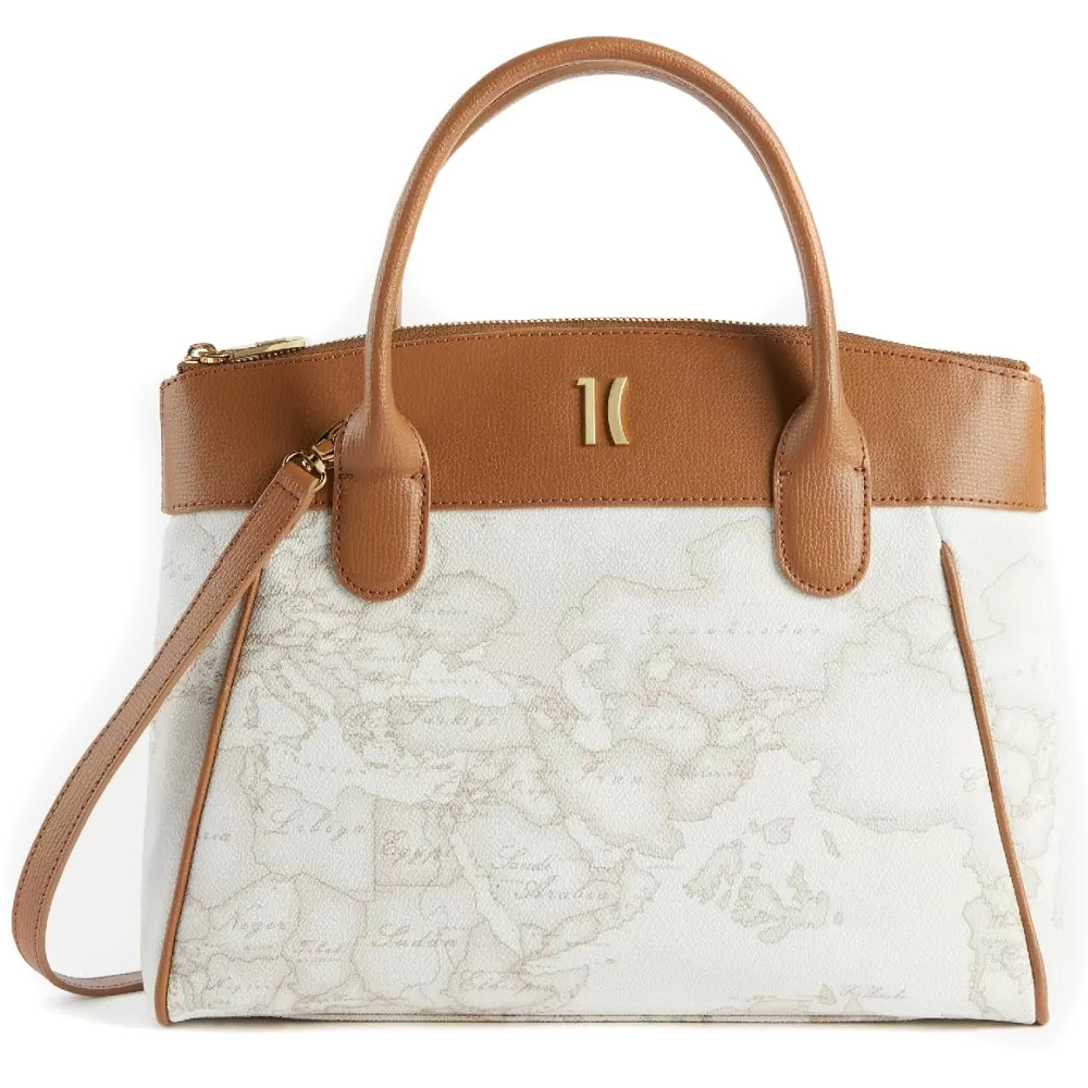 A Classe Heritage Geo Borsa a mano e tracolla LC14 W616 900 Bianco