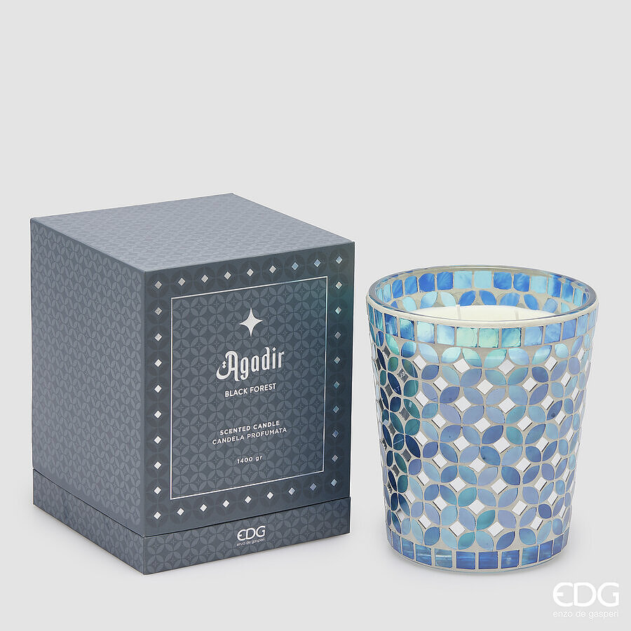 Candela Profumata Agadir Collection Black Forest d.16 h.18 1400g Edg