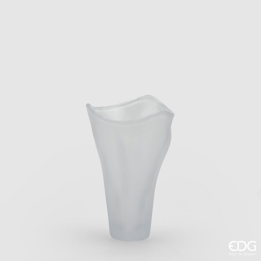 Vaso in Vetro Satinato Flexy d.18 h.30 Edg