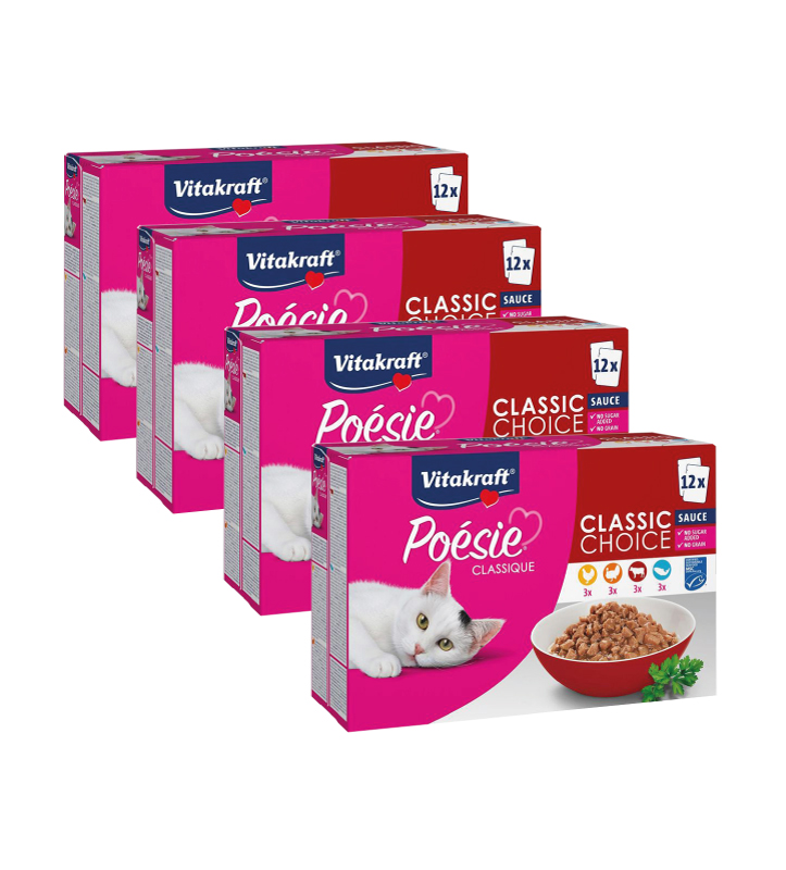 Vitakraft Pure Stick Al Salmone - Snack Per Gatti Sensibili, Senza Cereali, 20 Confezioni Da 5g - Foto 5