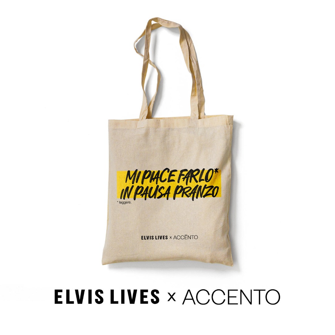 Shopper Pranzo - Elvis Lives x Accento