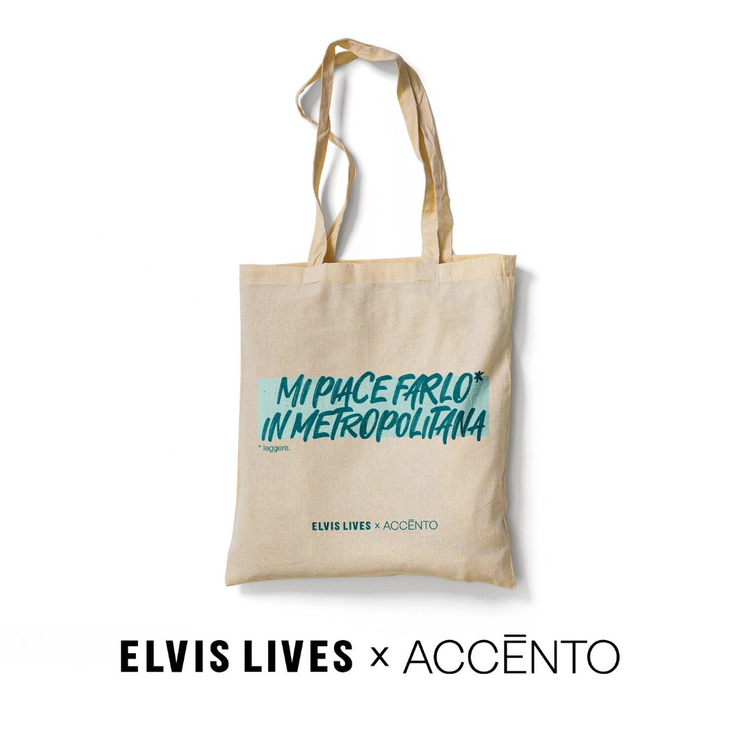 Shopper Metropolitana - Elvis Lives x Accento