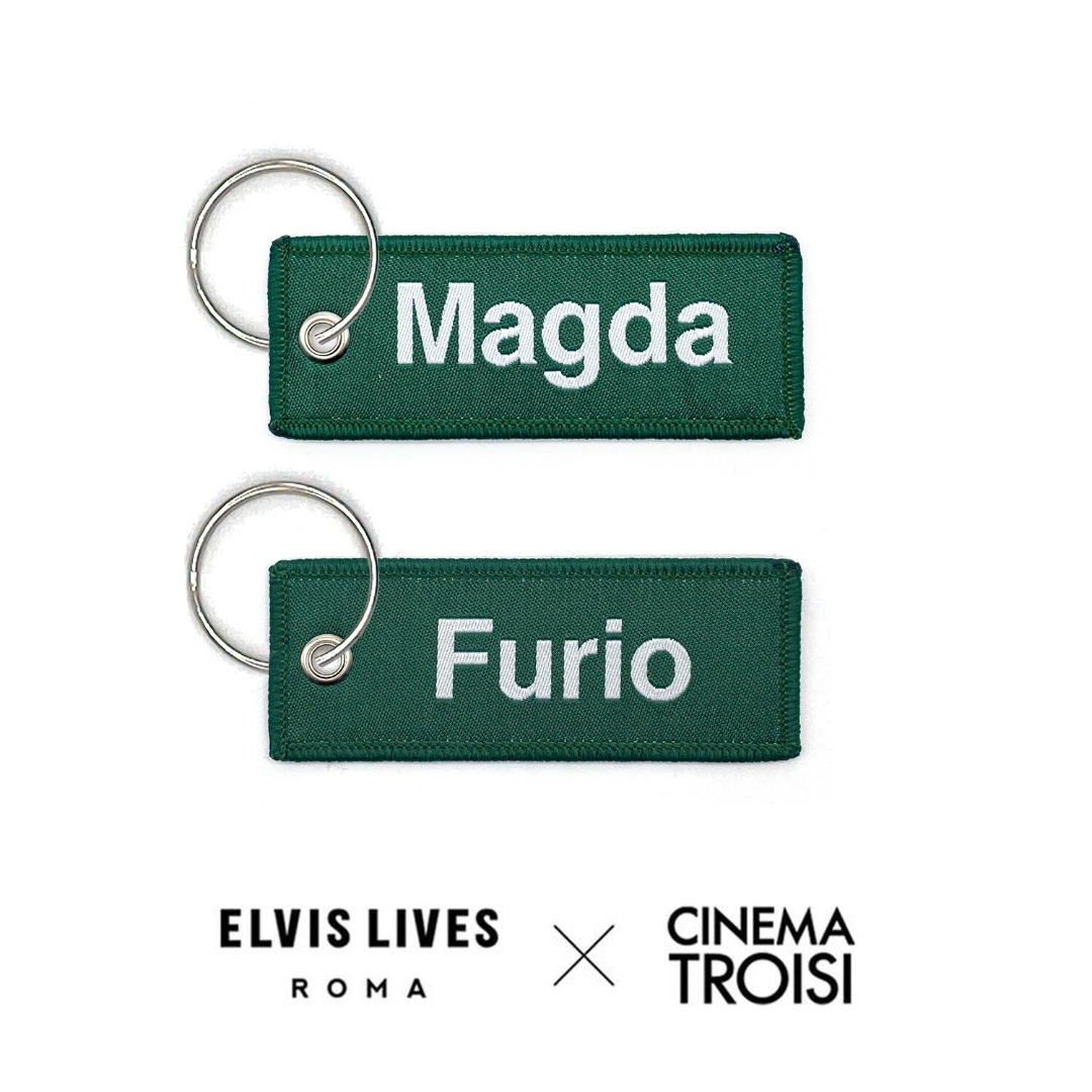 Coppia di Portachiavi Magda e Furio