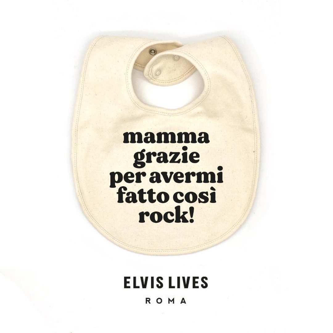 Bavaglino Baby - Mamma Grazie