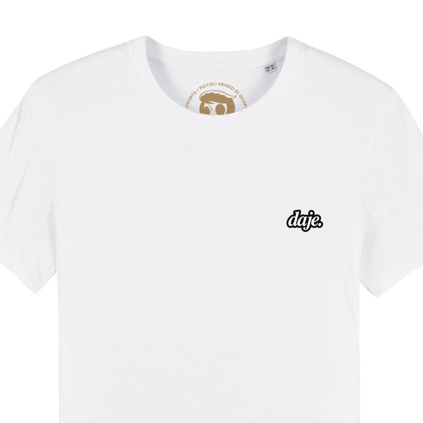 T-Shirt Daje Logo - White