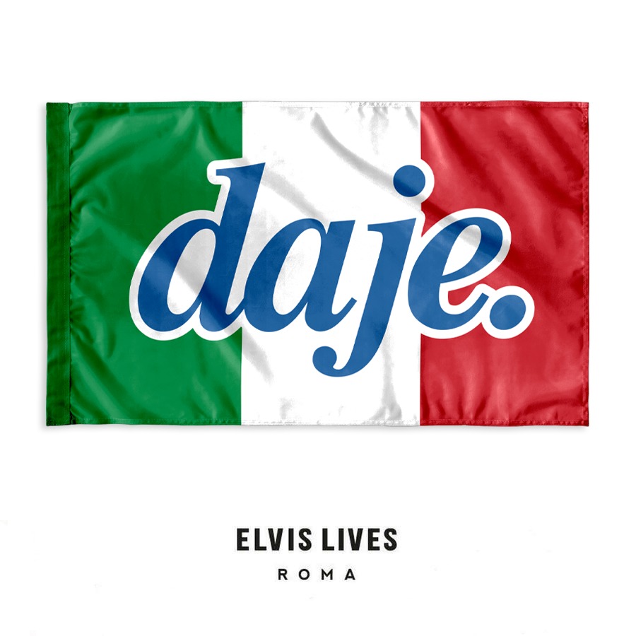 Bandiera Daje Italia