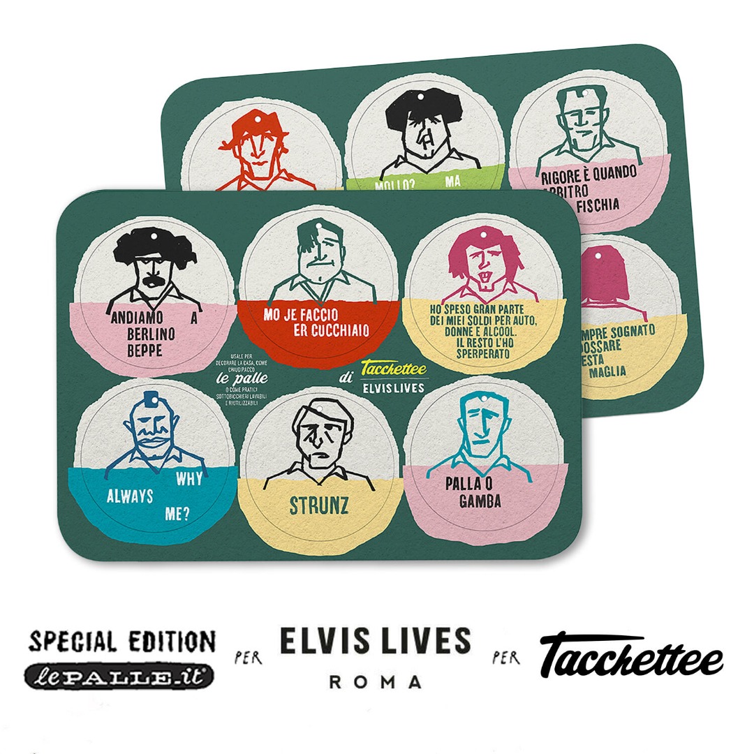 Le Palle x Elvis Lives x Tacchettee - Palle di Natale